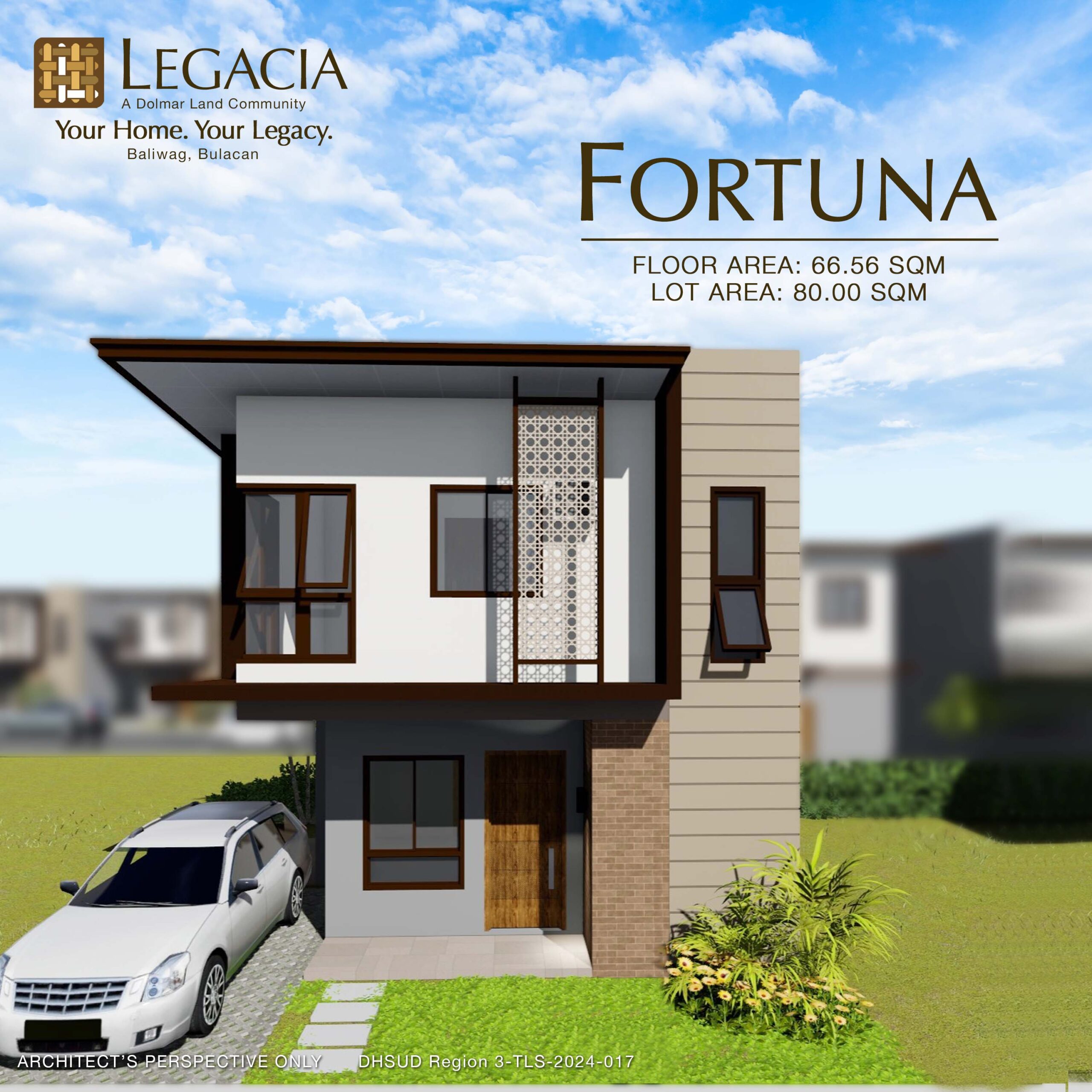 Fortuna model unit by Dolmar Land